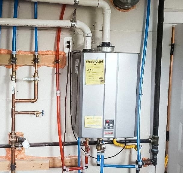 Tankless water discount heater repair