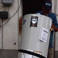 Water heater replacement thumb