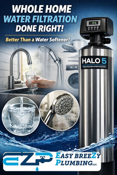 Introducing the halo 5 whole home water filtration system