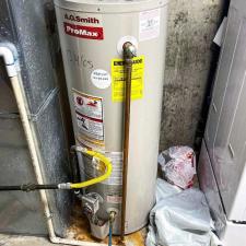 Gas 40 G Water Heater Replacement 1